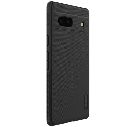 For Google Pixel 7A NILLKIN Frosted Shield Pro PC + TPU Phone Case(Black) - Google Cases by NILLKIN | Online Shopping South Africa | PMC Jewellery
