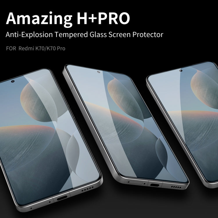 For Xiaomi Redmi K70 / K70 Pro NILLKIN H+Pro 0.2mm 9H Explosion-proof Tempered Glass Film -  by NILLKIN | Online Shopping South Africa | PMC Jewellery