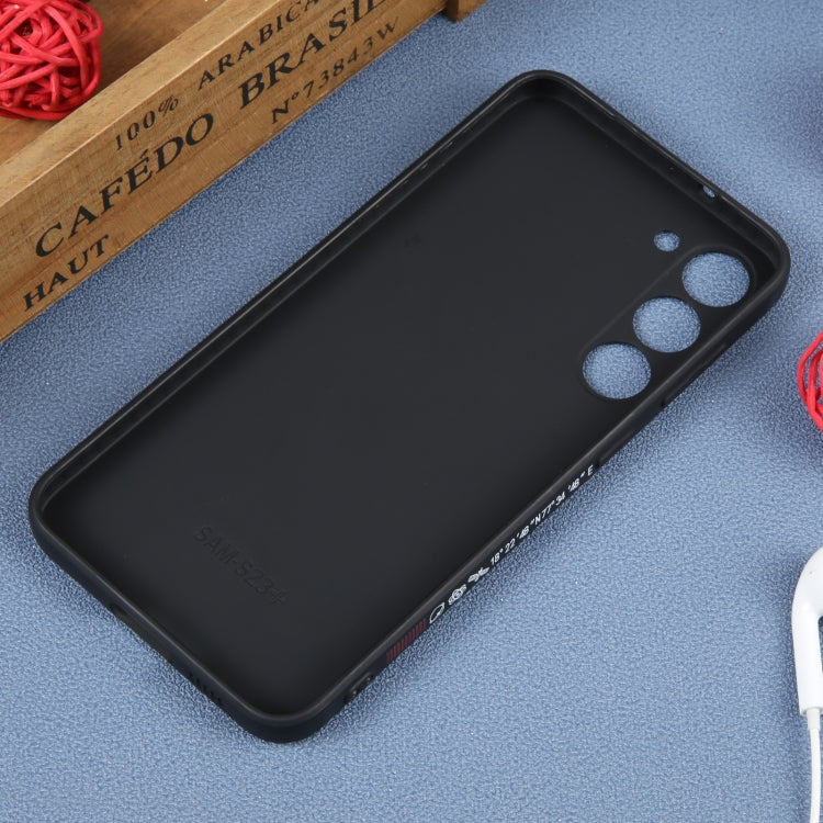 For Samsung Galaxy A51 Astronaut Pattern Silicone Straight Edge Phone Case(Flying Astronaut-Black) - free shipping - PMC TechLife - Order now!