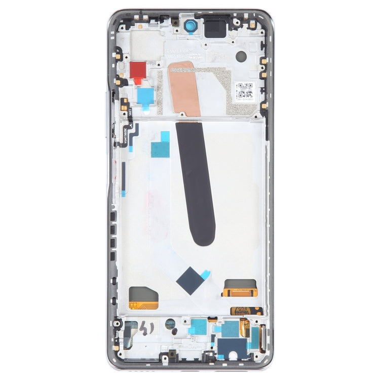 OLED LCD Screen For Xiaomi 11X Pro Digitizer Full Assembly with Frame(Silver) - LCD Screen by PMC Jewellery | Online Shopping South Africa | PMC Jewellery