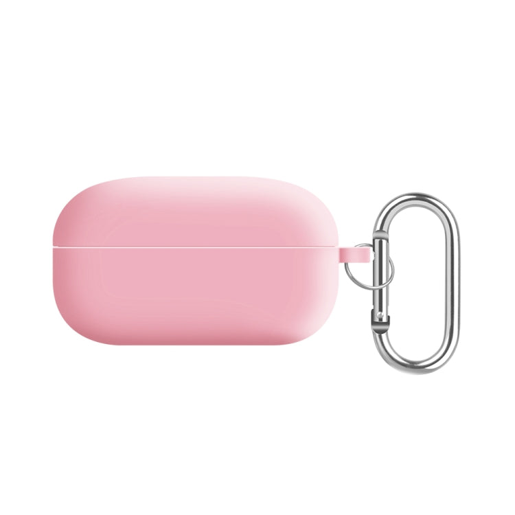 For Samsung Galaxy Buds Live / Buds2 Pro PC Lining Silicone Bluetooth Earphone Protective Case(Pink) - Samsung Earphone Case by PMC Jewellery | Online Shopping South Africa | PMC Jewellery