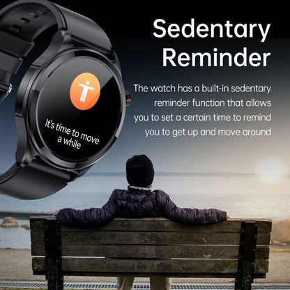 TK22 1.39 inch IP67 Waterproof Silicone Band Smart Watch Supports ECG / Non-invasive Blood Sugar(Blue) - Smart Watches by PMC Jewellery | Online Shopping South Africa | PMC Jewellery