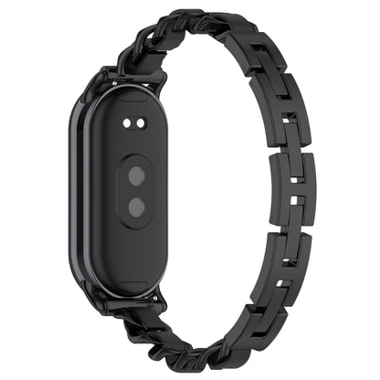 For Xiaomi Mi Band 8 Bracelet Replacement Watch Band(Black) - Watch Bands by PMC Jewellery | Online Shopping South Africa | PMC Jewellery