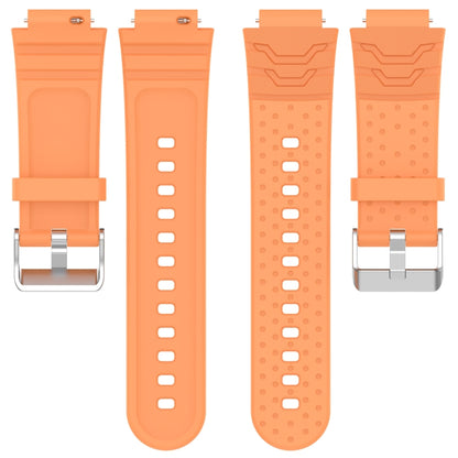 For Xplora X5 / X5 Play Children Watch Silicone Replacement Watch Band(Orange) - Watch Bands by PMC Jewellery | Online Shopping South Africa | PMC Jewellery