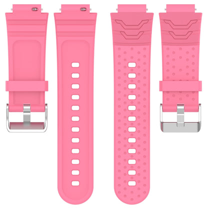 For Xplora X5 / X5 Play Children Watch Silicone Replacement Watch Band(Pink) - Watch Bands by PMC Jewellery | Online Shopping South Africa | PMC Jewellery