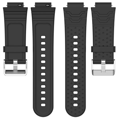 For Xplora X5 / X5 Play Children Watch Silicone Replacement Watch Band(Black) - Watch Bands by PMC Jewellery | Online Shopping South Africa | PMC Jewellery