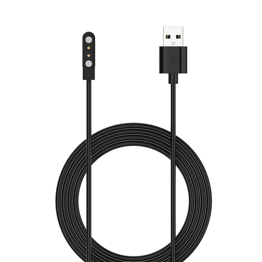 For Kieslect Smart Watch K10 / K11 Smart Watch Magnetic Charging Cable, 长度:1m(Black) - Charger by PMC Jewellery | Online Shopping South Africa | PMC Jewellery