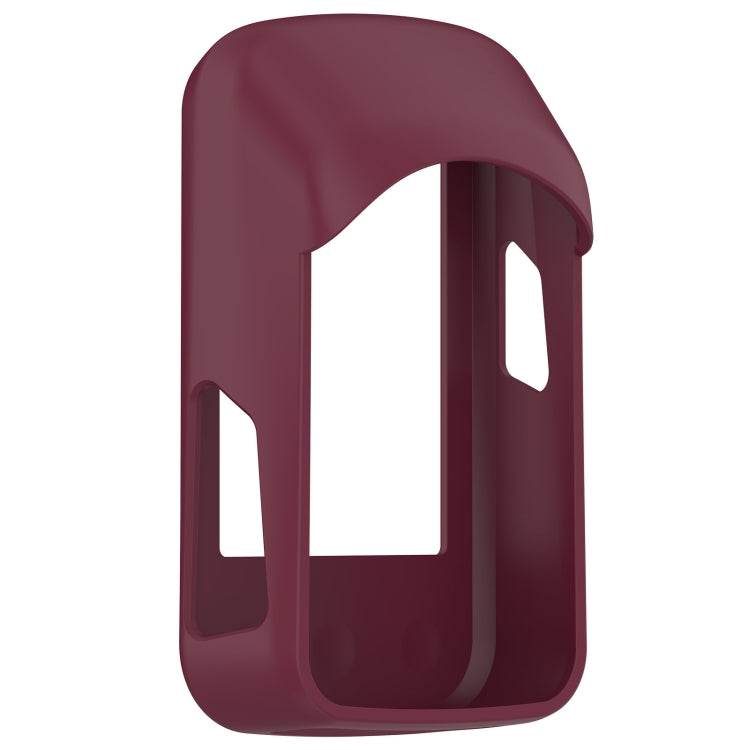 For Wahoo Elemnt Bolt V2 WFCC5 Stopwatch Silicone Protective Case(Wine Red) - Watch Case by PMC TechLife | Online Shopping South Africa | PMC TechLife