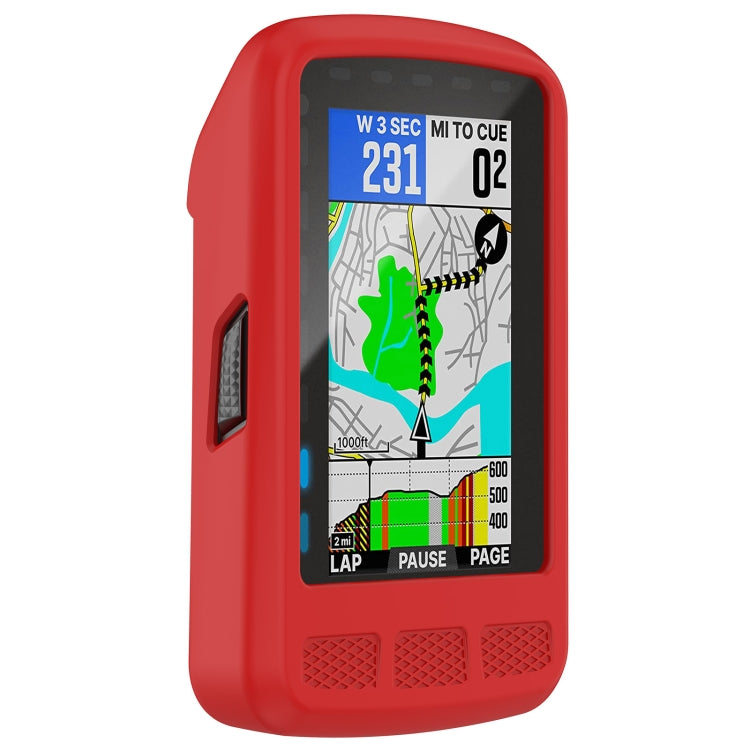 For Wahoo Elemnt Roam WFCC4 Stopwatch Silicone Protective Case(Red) - Watch Case by PMC Jewellery | Online Shopping South Africa | PMC Jewellery