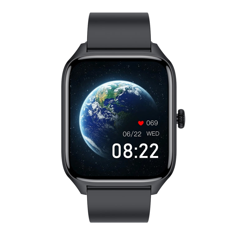 T19 Pro 1.96 inch IP67 Waterproof Silicone Band Smart Watch, Supports Dual-mode Bluetooth Call / Heart Rate Monitoring(Black) - Smart Watches by PMC TechLife | Online Shopping South Africa | PMC TechLife