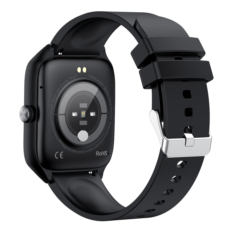 T19 Pro 1.96 inch IP67 Waterproof Silicone Band Smart Watch, Supports Dual-mode Bluetooth Call / Heart Rate Monitoring(Black) - Smart Watches by PMC TechLife | Online Shopping South Africa | PMC TechLife