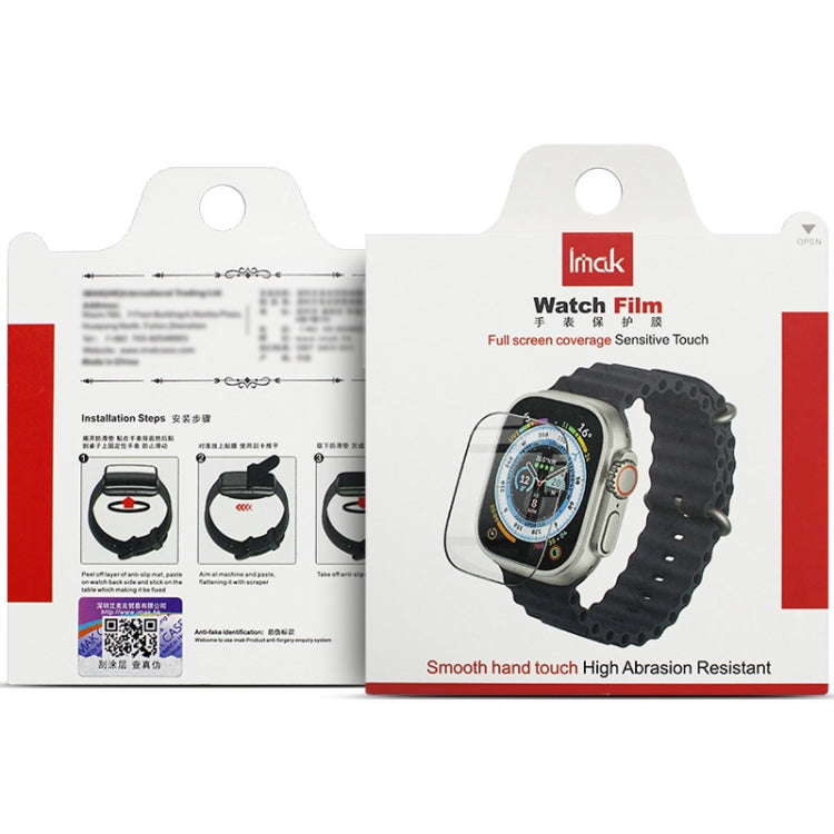 For COLMi C80 Smartwatch IMAK Plexiglass HD Watch Protective Film - Screen Protector by imak | Online Shopping South Africa | PMC TechLife | Buy Now Pay Later Mobicred