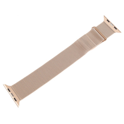 For Apple Watch 8 41mm Milanese Metal Magnetic Watch Band(Retro Gold) - Watch Bands by PMC Jewellery | Online Shopping South Africa | PMC Jewellery