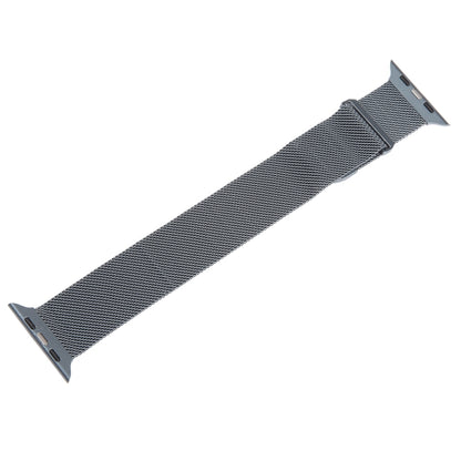 For Apple Watch SE 2022 40mm Milanese Metal Magnetic Watch Band(Space Grey) - Watch Bands by PMC Jewellery | Online Shopping South Africa | PMC Jewellery