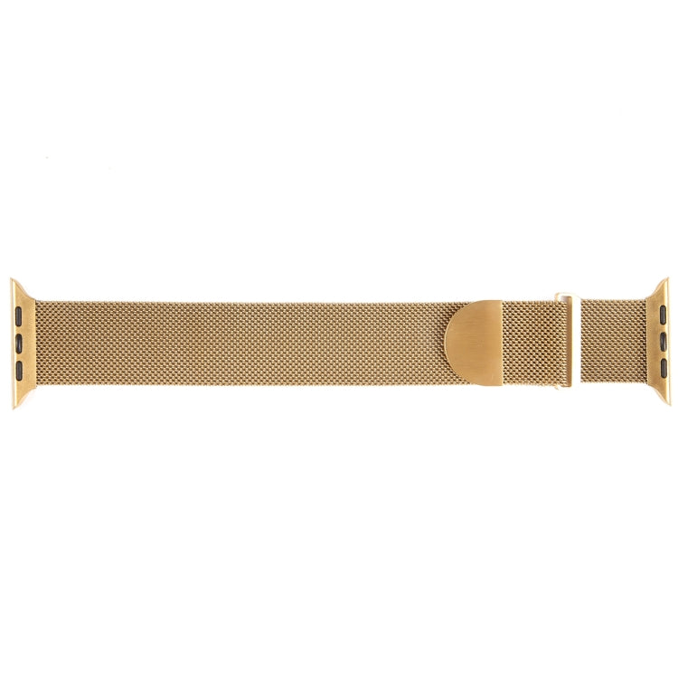 For Apple Watch SE 2022 40mm Milanese Metal Magnetic Watch Band(Gold) - Watch Bands by PMC Jewellery | Online Shopping South Africa | PMC Jewellery