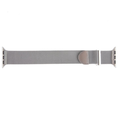 For Apple Watch 7 41mm Milanese Metal Magnetic Watch Band(Silver) - Watch Bands by PMC Jewellery | Online Shopping South Africa | PMC Jewellery