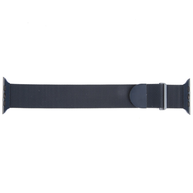 For Apple Watch 7 41mm Milanese Metal Magnetic Watch Band(Midnight Blue) - Watch Bands by PMC Jewellery | Online Shopping South Africa | PMC Jewellery