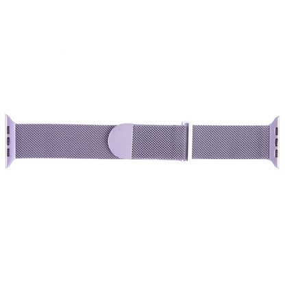 For Apple Watch SE 40mm Milanese Metal Magnetic Watch Band(Lavender Purple) - Watch Bands by PMC Jewellery | Online Shopping South Africa | PMC Jewellery