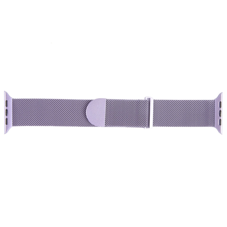 For Apple Watch 6 40mm Milanese Metal Magnetic Watch Band(Lavender Purple) - Watch Bands by PMC Jewellery | Online Shopping South Africa | PMC Jewellery