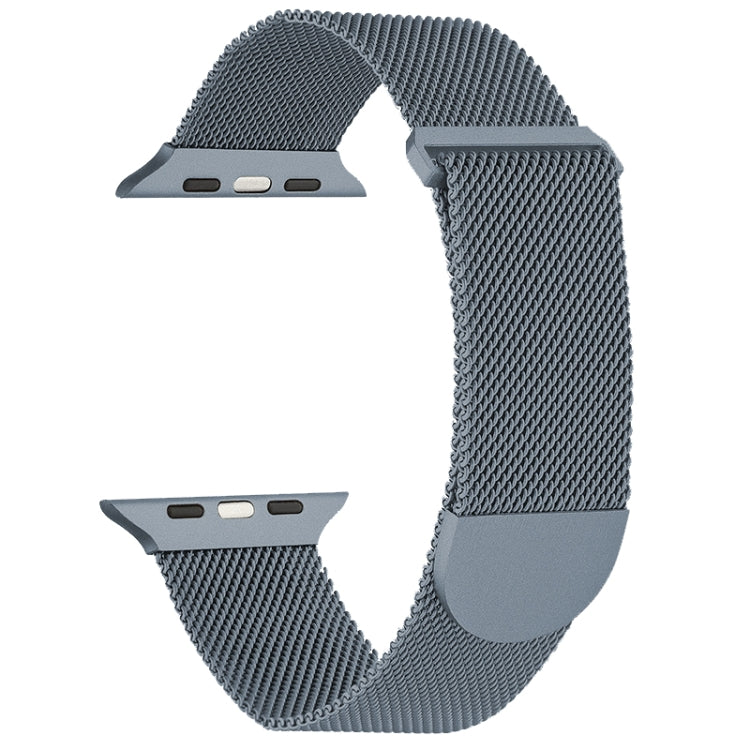 For Apple Watch 5 40mm Milanese Metal Magnetic Watch Band(Space Grey) - Watch Bands by PMC Jewellery | Online Shopping South Africa | PMC Jewellery