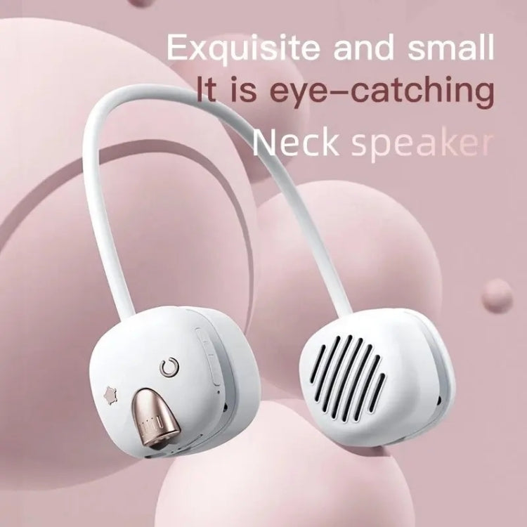 T5 USB Portable Wireless Hanging Neck Bluetooth Speaker(Pink) - Mini Speaker by PMC Jewellery | Online Shopping South Africa | PMC Jewellery