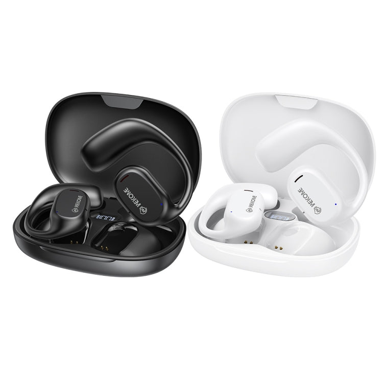 WK VA15 Air Conduction Ear Hanging Wireless Bluetooth Earphone(White) - Bluetooth Earphone by WK | Online Shopping South Africa | PMC Jewellery | Buy Now Pay Later Mobicred