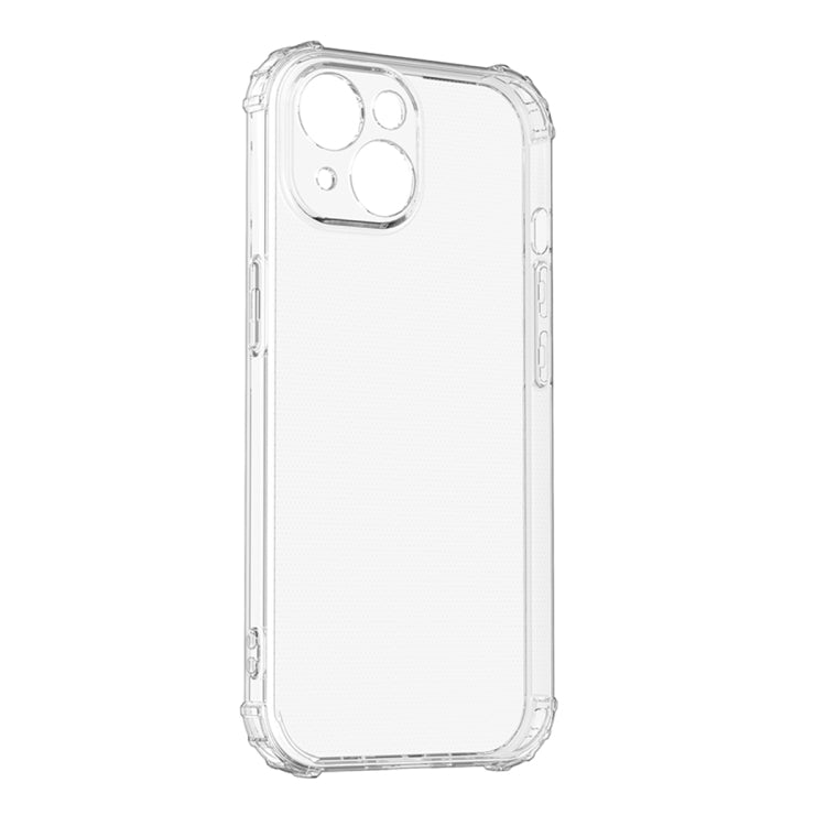 For iPhone 15 Plus Four-Corner Shockproof Clear TPU Phone Case(Transparent) - iPhone 15 Plus Cases by PMC Jewellery | Online Shopping South Africa | PMC Jewellery