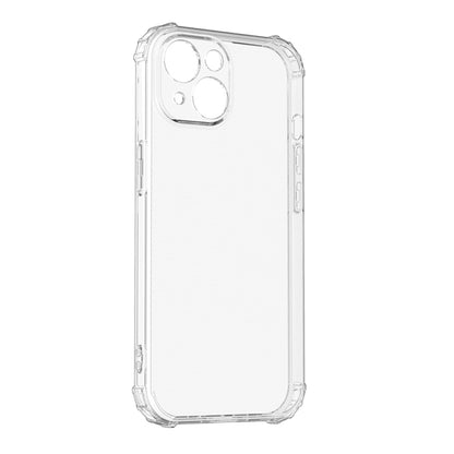 For iPhone 15 Plus Four-Corner Shockproof Clear TPU Phone Case(Transparent) - iPhone 15 Plus Cases by PMC Jewellery | Online Shopping South Africa | PMC Jewellery