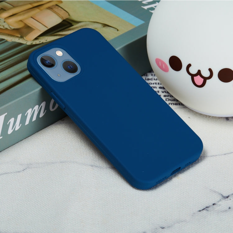 For iPhone 15 Plus Solid Color Silicone Phone Case(Cobalt Blue) - iPhone 15 Plus Cases by PMC Jewellery | Online Shopping South Africa | PMC Jewellery