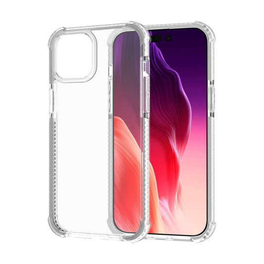 For iPhone 15 Plus Four-corner Shockproof TPU + Acrylic Phone Case(Transparent) - iPhone 15 Plus Cases by PMC Jewellery | Online Shopping South Africa | PMC Jewellery