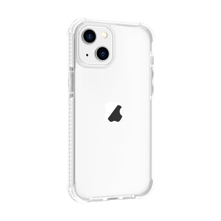 For iPhone 15 Plus Four-corner Shockproof TPU + Acrylic Phone Case(Transparent) - iPhone 15 Plus Cases by PMC Jewellery | Online Shopping South Africa | PMC Jewellery