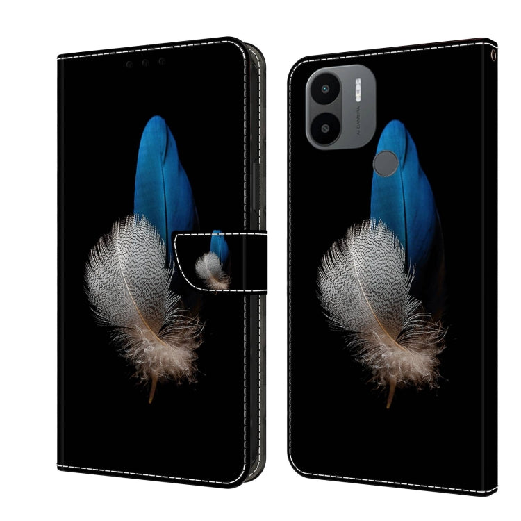 For Xiaomi Redmi A1+ / A2 / A2+ Crystal 3D Shockproof Protective Leather Phone Case(Two Branches) - free shipping - PMC TechLife - Order now!