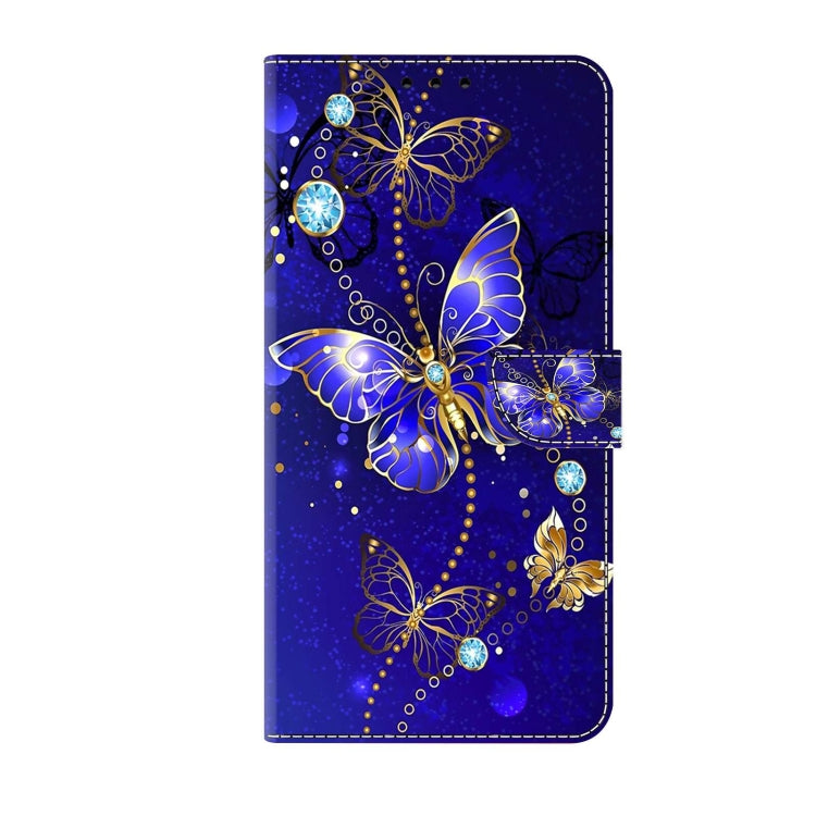 For Xiaomi Redmi A1+ / A2 / A2+ Crystal 3D Shockproof Protective Leather Phone Case(Diamond Butterfly) - Xiaomi Cases by PMC Jewellery | Online Shopping South Africa | PMC Jewellery