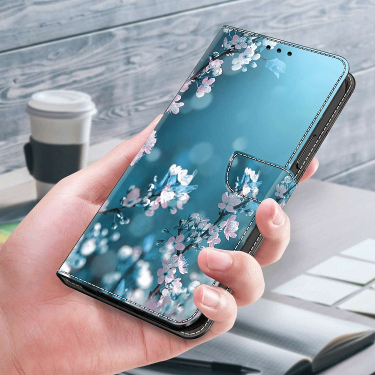 For Xiaomi Redmi 9A Crystal 3D Shockproof Protective Leather Phone Case(Plum Flower) - free shipping - PMC TechLife - Order now!