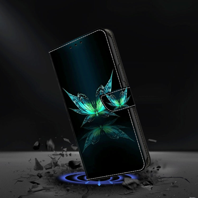 For Xiaomi Redmi 9C Crystal 3D Shockproof Protective Leather Phone Case(Reflection Dutterfly) - free shipping - PMC TechLife - Order now!