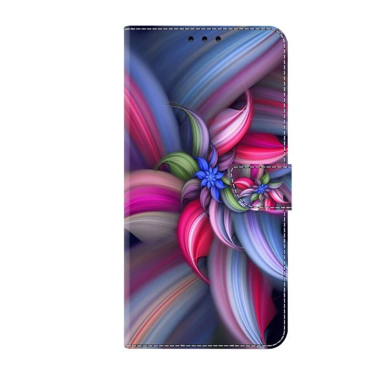 For Xiaomi Redmi 9C Crystal 3D Shockproof Protective Leather Phone Case(Colorful Flower) - Xiaomi Cases by PMC Jewellery | Online Shopping South Africa | PMC Jewellery