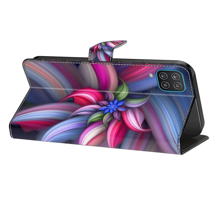 For Xiaomi Redmi 9C Crystal 3D Shockproof Protective Leather Phone Case(Colorful Flower) - Xiaomi Cases by PMC Jewellery | Online Shopping South Africa | PMC Jewellery