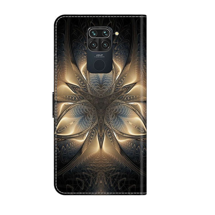 For Xiaomi Redmi Note 9 Crystal 3D Shockproof Protective Leather Phone Case(Luminous Building) - Xiaomi Cases by PMC Jewellery | Online Shopping South Africa | PMC Jewellery