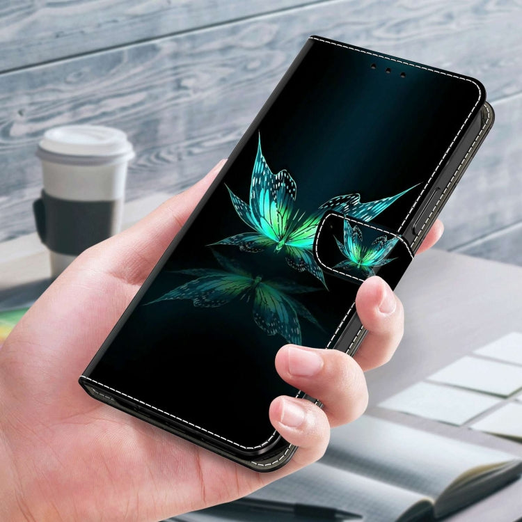 For Xiaomi Redmi Note 11 Global Crystal 3D Shockproof Protective Leather Phone Case(Reflection Dutterfly) - free shipping - PMC TechLife - Order now!