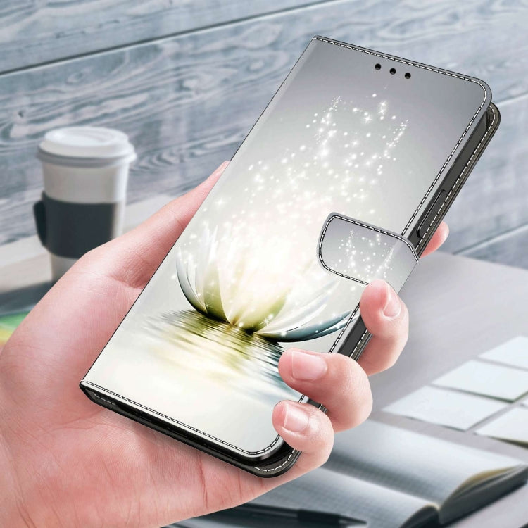 For Xiaomi Redmi Note 12 Pro+ Crystal 3D Shockproof Protective Leather Phone Case(Light Lotus) - free shipping - PMC TechLife - Order now!