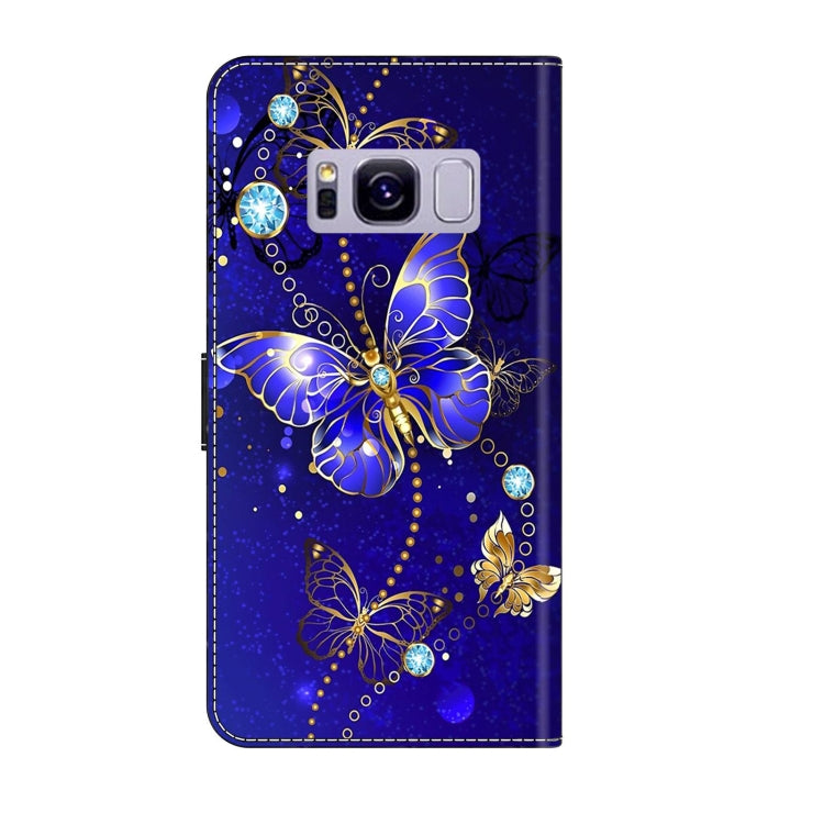 For Samsung Galaxy S8+ Crystal 3D Shockproof Protective Leather Phone Case(Diamond Butterfly) - free shipping - PMC TechLife - Order now!
