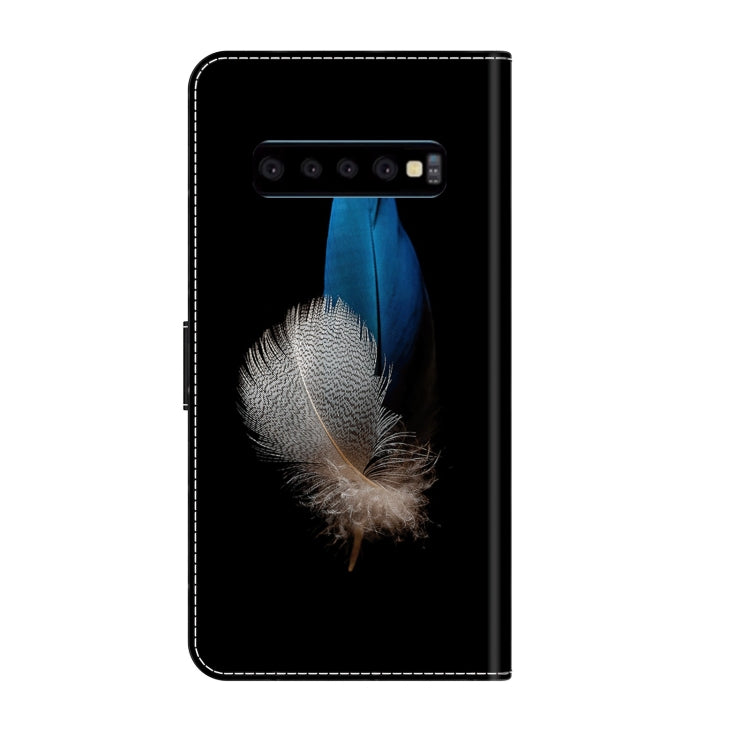 For Samsung Galaxy S10 Crystal 3D Shockproof Protective Leather Phone Case(Two Branches) - free shipping - PMC TechLife - Order now!