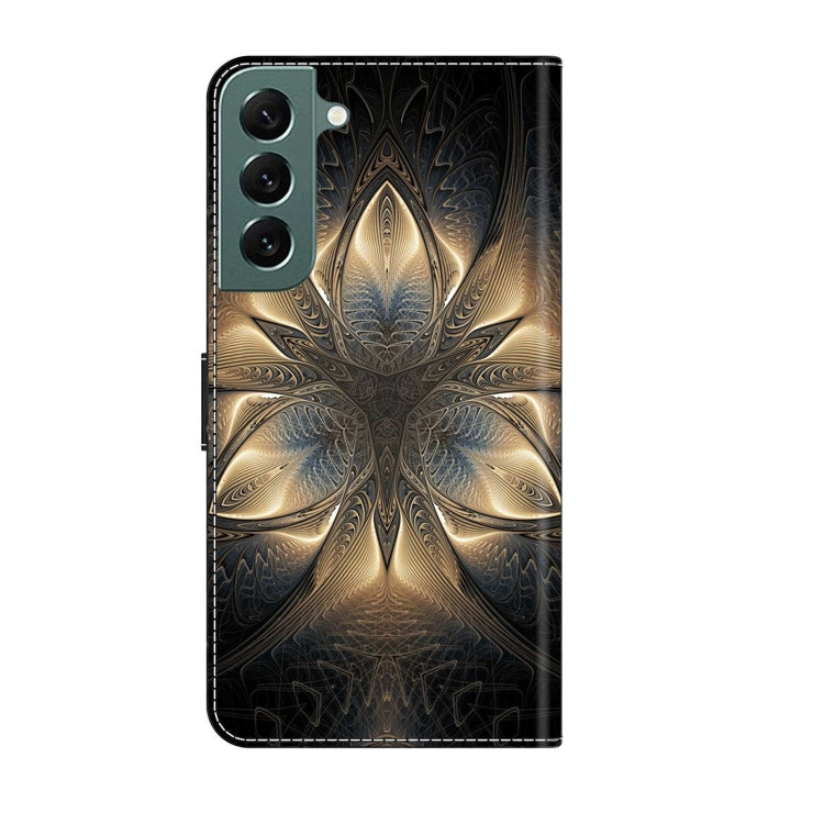 For Samsung Galaxy S22+ Crystal 3D Shockproof Protective Leather Phone Case(Luminous Building) - free shipping - PMC TechLife - Order now!