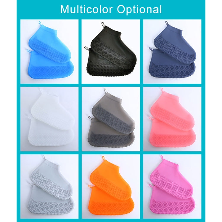Silicone Non-slip Thickened Wear-resistant Waterproof Shoe Boots Cover, Size:M(Black) - Rainshoes & Shoe Covers by PMC TechLife | Online Shopping South Africa | PMC TechLife | Buy Now Pay Later Mobicred