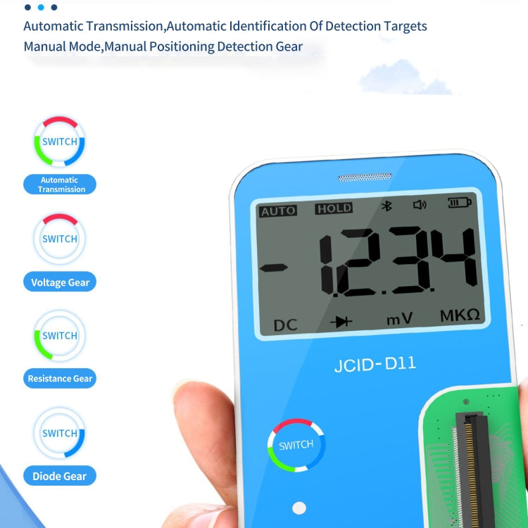 JCID D11 Multifunctional PCB Intelligent Digital Detector - free shipping - PMC TechLife - Order now!