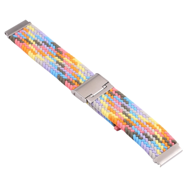 18mm Nylon Braided Metal Buckle Watch Band(Color 1) - Watch Bands by PMC Jewellery | Online Shopping South Africa | PMC Jewellery