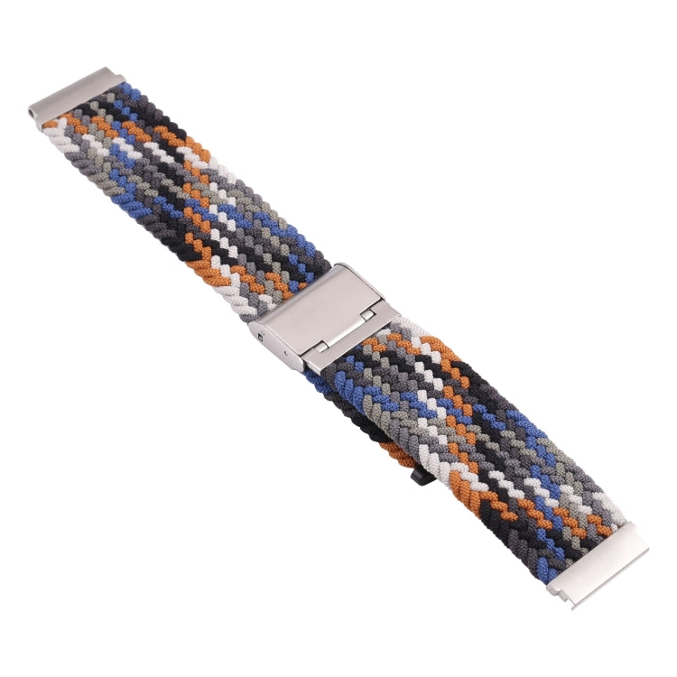 18mm Nylon Braided Metal Buckle Watch Band(Color 3) - Watch Bands by PMC Jewellery | Online Shopping South Africa | PMC Jewellery