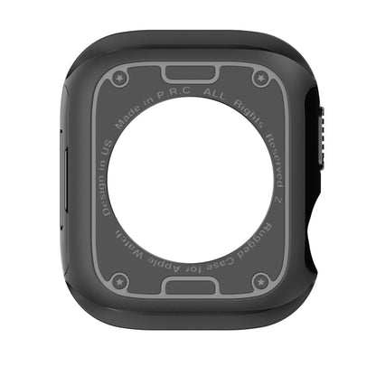 For Apple Watch Series 6 / 5 / 4 / SE 40mm 2-in-1 PC Hybrid TPU Armor Watch Case(Black) - Watch Cases by PMC Jewellery | Online Shopping South Africa | PMC Jewellery