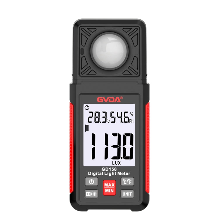 GVDA GD158 200000Lux Digital Light Meter Tester Brightness Photometer - free shipping - PMC TechLife - Order now!