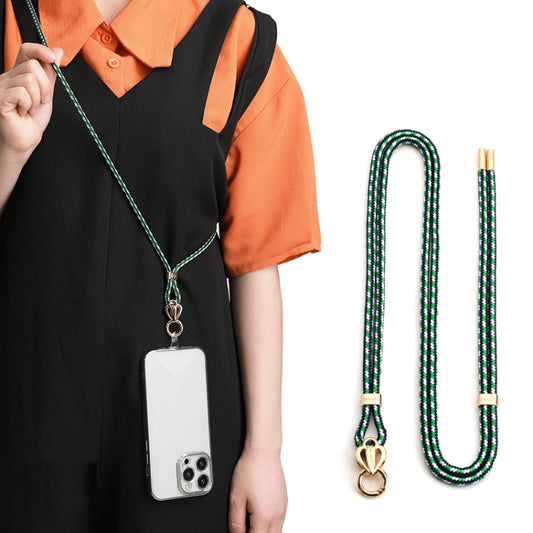 SULADA Multifunctional Universal Mobile Phone Love Lanyard(Green Black) - Others Accessories by SULADA | Online Shopping South Africa | PMC Jewellery